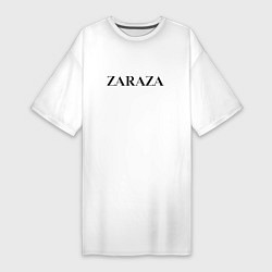 Футболка женская-платье Zaraza, цвет: белый