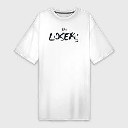 Футболка женская-платье The Losers, цвет: белый