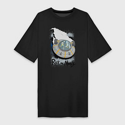 Женская футболка-платье Rick & Morty Ship