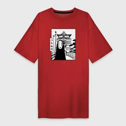 Женская футболка-платье No-Face Spirited Away Ghibli