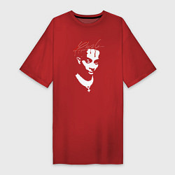 Футболка женская-платье Playboi Carti Whole Lotta Red, цвет: красный