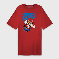 Футболка женская-платье Mario 3, цвет: красный