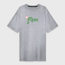 Женская футболка-платье Mom