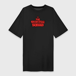 Женская футболка-платье The Suicide Squad лого