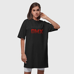 Футболка женская-платье Peace DMX, цвет: черный — фото 2