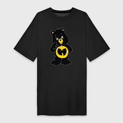 Футболка женская-платье Wu-Tang Bear, цвет: черный