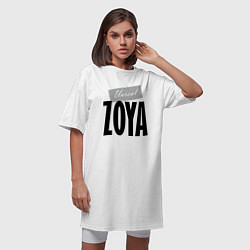 Футболка женская-платье Unreal Zoya, цвет: белый — фото 2