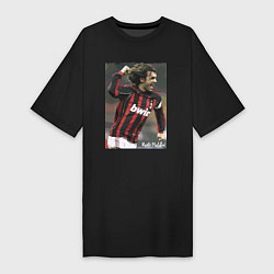 Футболка женская-платье Paolo Cesare Maldini - Milan, цвет: черный