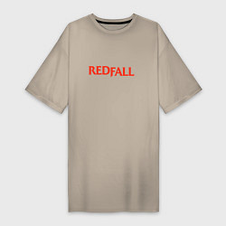 Женская футболка-платье Radfall логотип