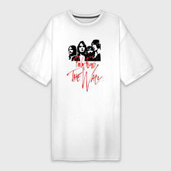 Женская футболка-платье Pink Floydrock