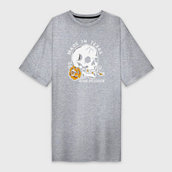 Женская футболка-платье Blue October Рок