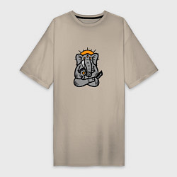 Женская футболка-платье Elephant relax