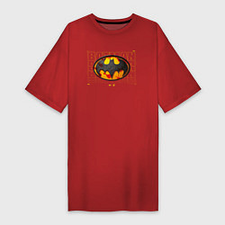 Женская футболка-платье Batman logo 2023