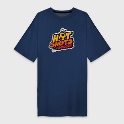 Женская футболка-платье Hot shots soccer