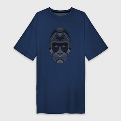 Женская футболка-платье Black gorilla
