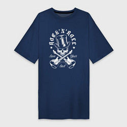 Женская футболка-платье Rock n roll - save you soul