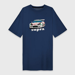 Женская футболка-платье Toyota Supra Castrol 36