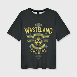 Женская футболка оверсайз Come to Wasteland