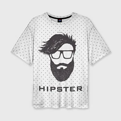 Женская футболка оверсайз Hipster