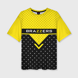 Футболка оверсайз женская Brazzers Style, цвет: 3D-принт