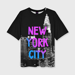 Женская футболка оверсайз Flur NYC