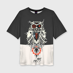 Женская футболка оверсайз TDD Owl 95