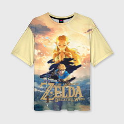 Женская футболка оверсайз The Legend of Zelda