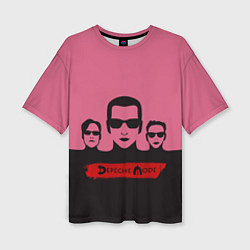 Женская футболка оверсайз Группа Depeche Mode