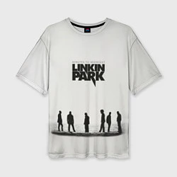 Женская футболка оверсайз Группа Linkin Park