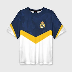 Женская футболка оверсайз Real Madrid FC: Sport