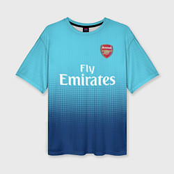 Женская футболка оверсайз Arsenal FC: Ozil Blue Away 17/18