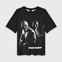 Женская футболка оверсайз Payday