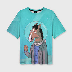 Футболка оверсайз женская BoJack, цвет: 3D-принт