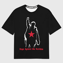 Футболка оверсайз женская Rage Against the Machine - album cover, цвет: 3D-принт