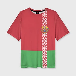 Женская футболка оверсайз Беларусь