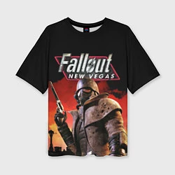 Женская футболка оверсайз Fallout: New Vegas