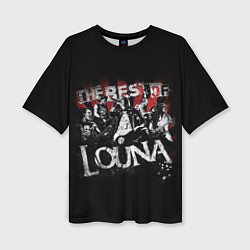 Женская футболка оверсайз The best of Louna