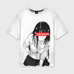 Женская футболка оверсайз Senpai Style