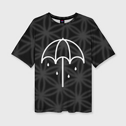 Футболка оверсайз женская BMTH Umbrella, цвет: 3D-принт