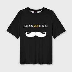Женская футболка оверсайз BRAZZERS