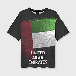 Женская футболка оверсайз United Arab Emirates Style