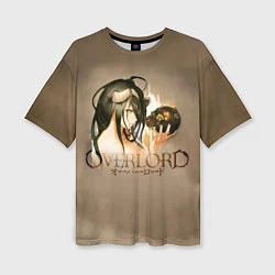 Женская футболка оверсайз Overlord Albedo