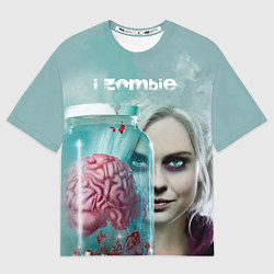Футболка оверсайз женская I-ZOMBIE large, цвет: 3D-принт