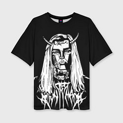 Футболка оверсайз женская Ghostemane: Devil, цвет: 3D-принт