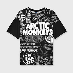Женская футболка оверсайз Arctic Monkeys: I'm in a Vest