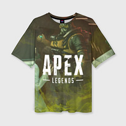 Футболка оверсайз женская Apex Legends: Toxic Soldier, цвет: 3D-принт