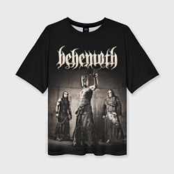 Футболка оверсайз женская Behemoth Metal, цвет: 3D-принт