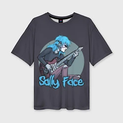 Женская футболка оверсайз Sally Face: Rock