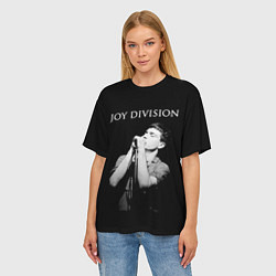 Футболка оверсайз женская Joy Division, цвет: 3D-принт — фото 2