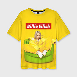 Женская футболка оверсайз Billie Eilish